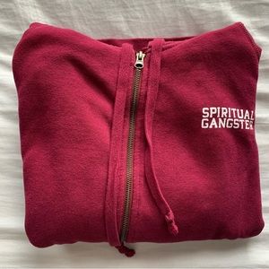 Spiritual Gangster “Namaste” Zip Up